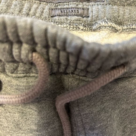 Abercrombie Fitch Heather Gray Essential cinched sweatpants - Picture 5 of 9